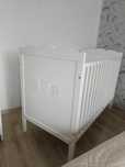 Łóżeczko niemowlęce w SUPER stanie 120x60