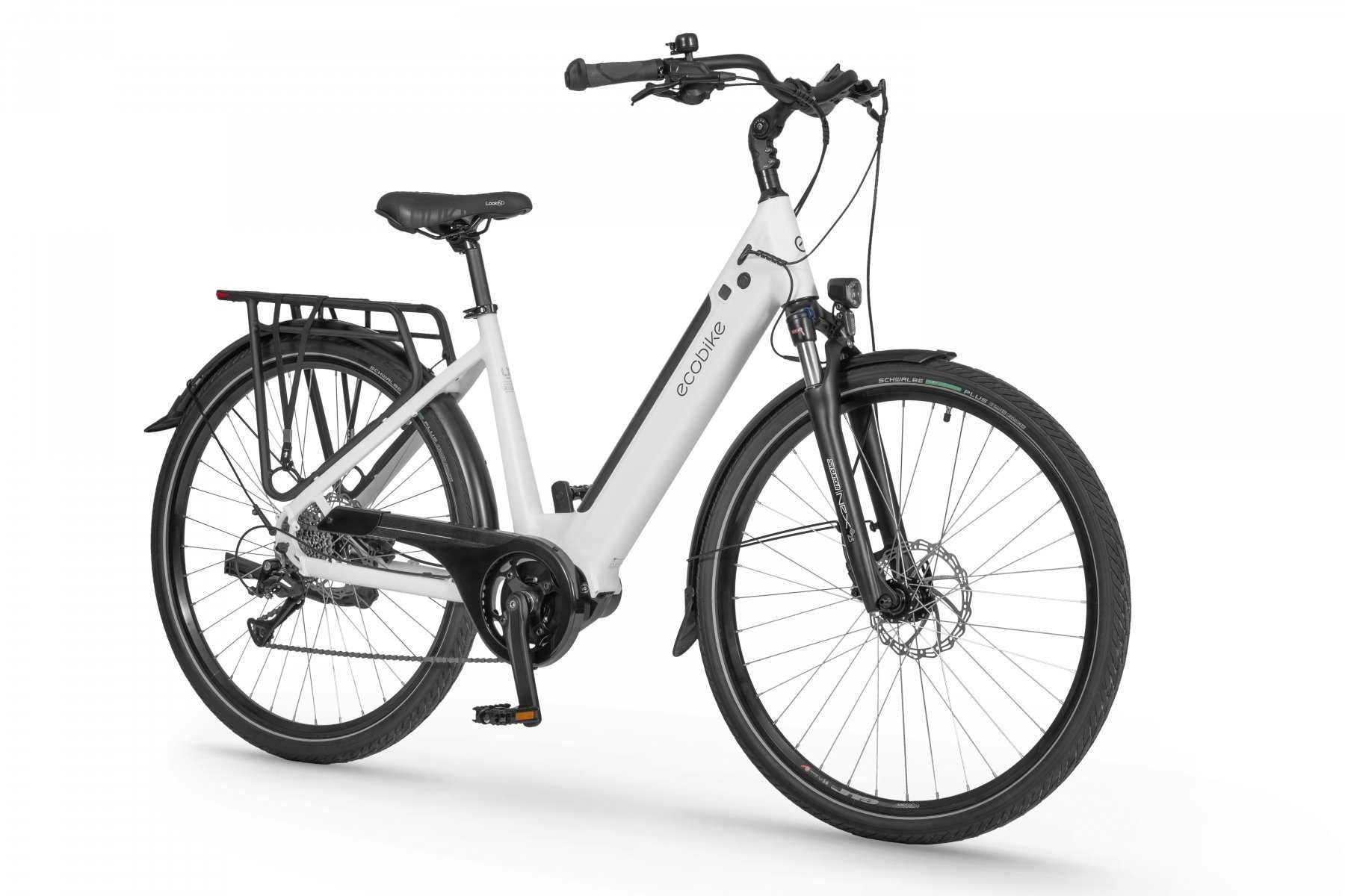 Rower elektryczny EcoBike LX 100 - silnik centralny Bafang M210