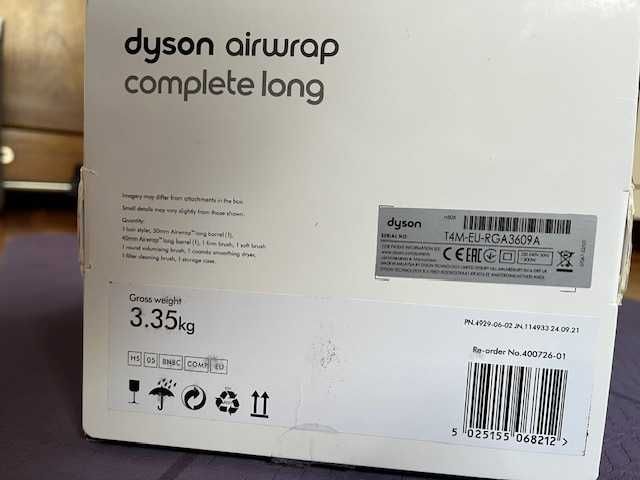 Secador e Modelador Dyson airwrap complete long