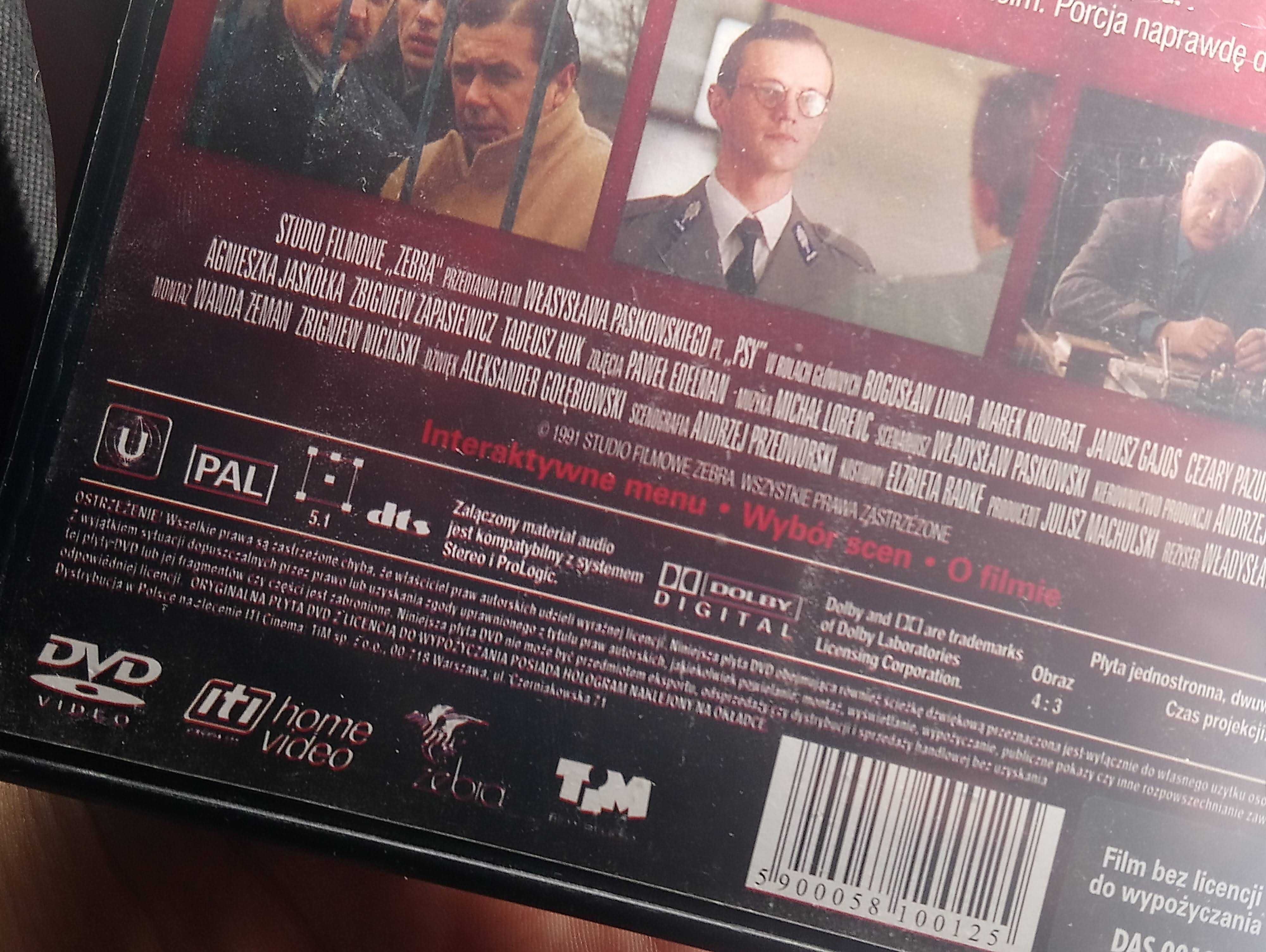 DVD film PL polski Psy