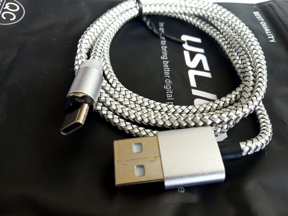 Магнитный мощный 3А USB кабель 1 метр microUSB Type-C Lightning