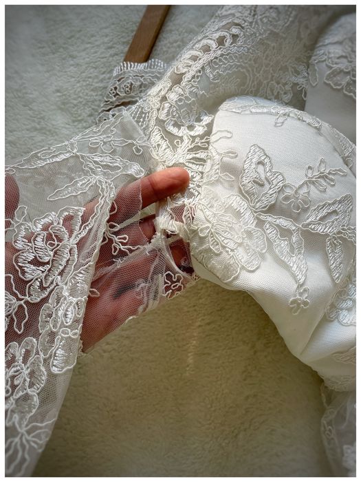 Sukienka biała koronkowa chi chi london ślub poprawiny chrzciny wesele