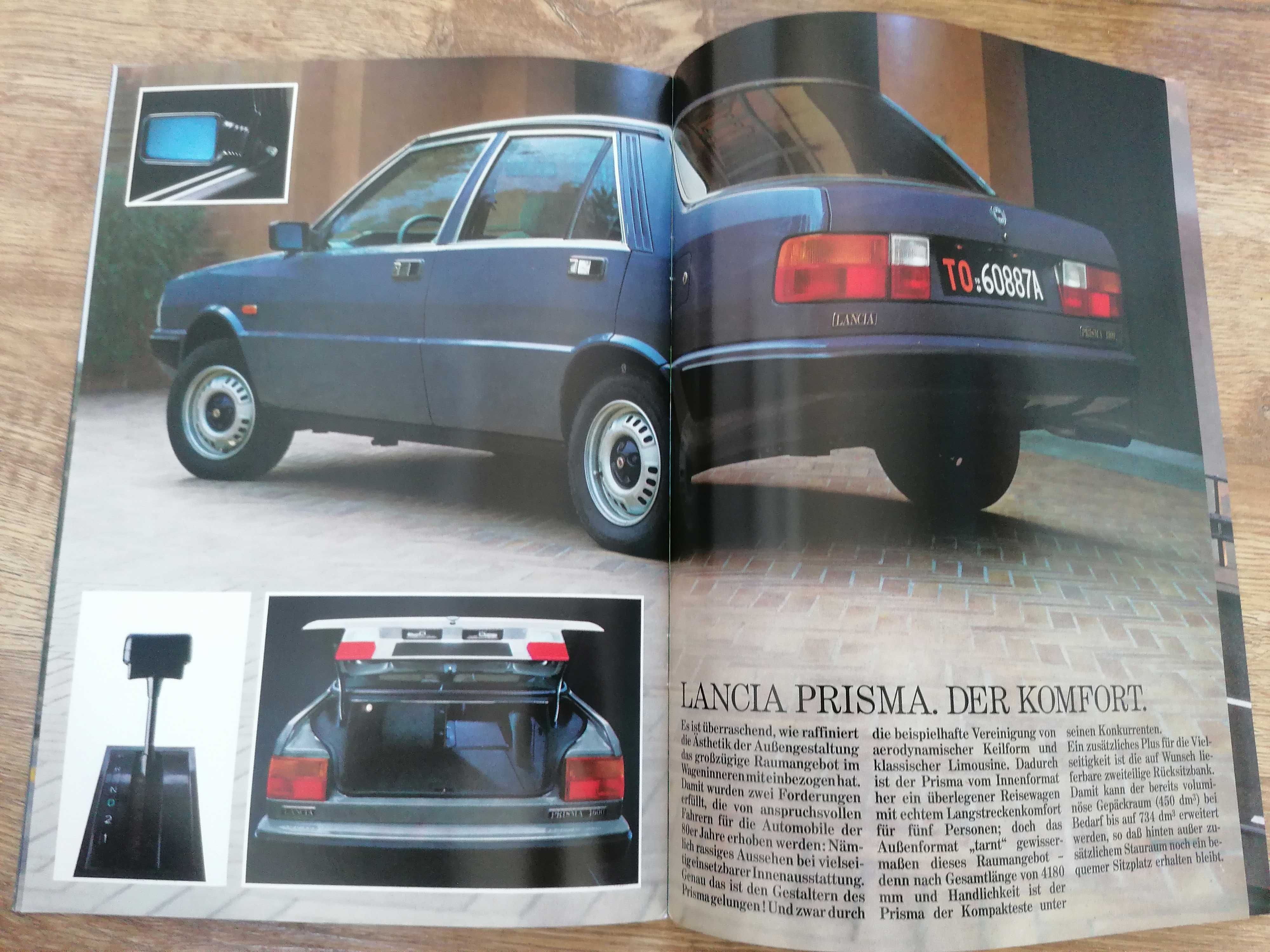 Prospekt Lancia Prisma 1500, 1600