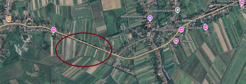 Перспективна локація - земельна ділянка 50 соток