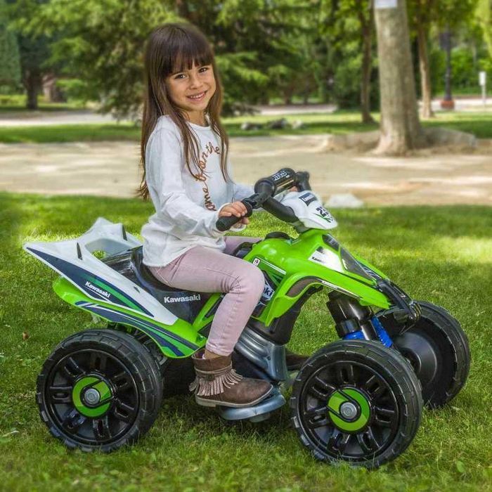 Quad Kawasaki na AKUMULATOR dla dziecka motor auto Motocykl samochód