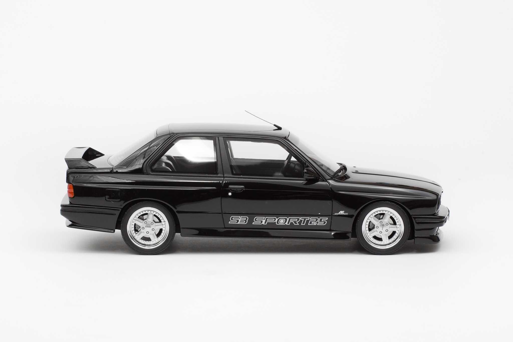 BMW M3 E30 AC Schnitzer ACS3 Sport 2.5 Black Otto 1:18