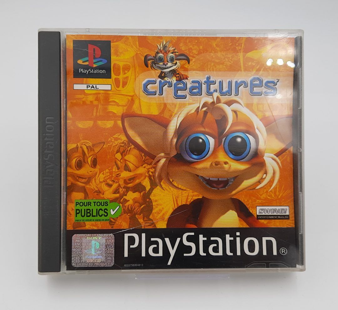 Stara gra kolekcjonerska na PlayStation 1 Creatures ps1 psx