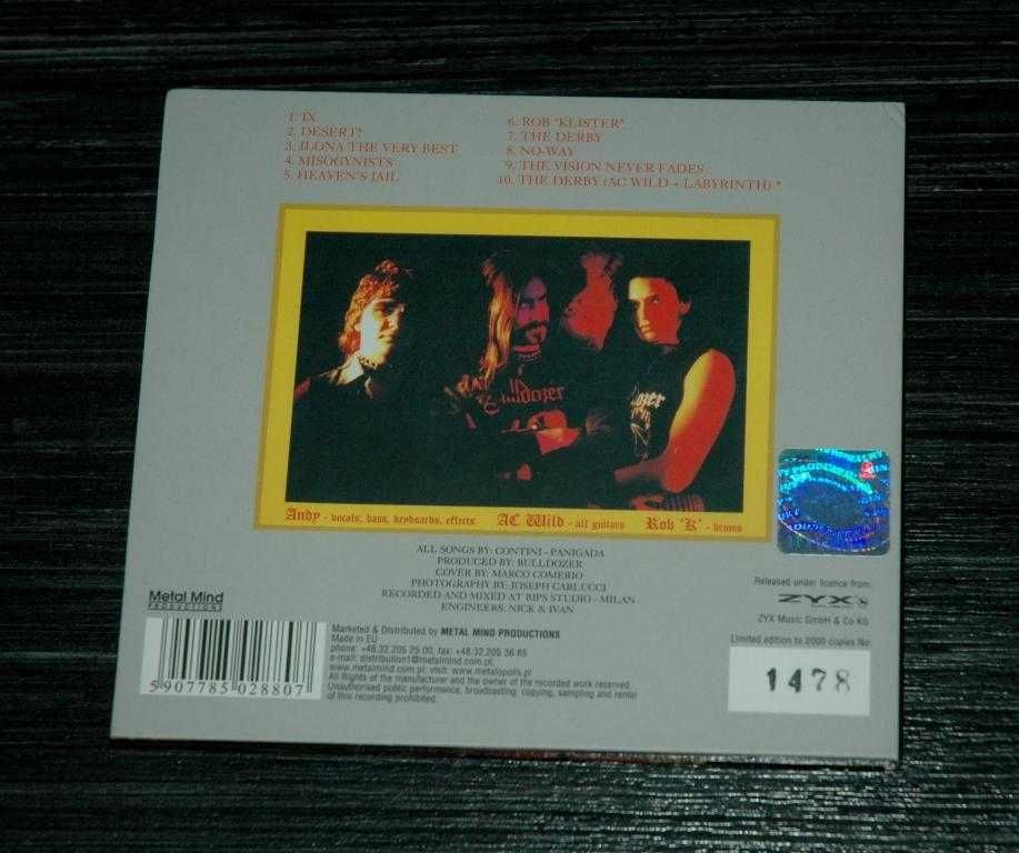 BULLDOZER - IX. 2007 Metal Mind. Venom.
