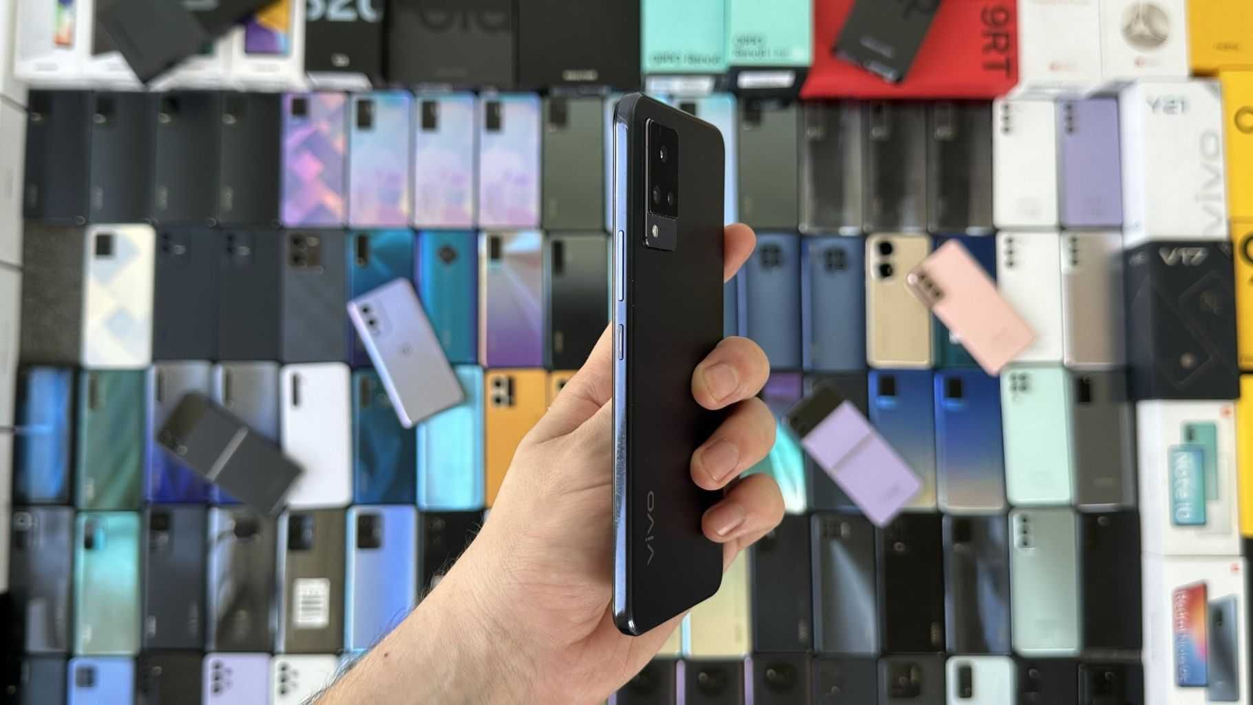 Оплата частинами 0% vivo V21 8/128GB Dusk Blue Гарантія Trade In