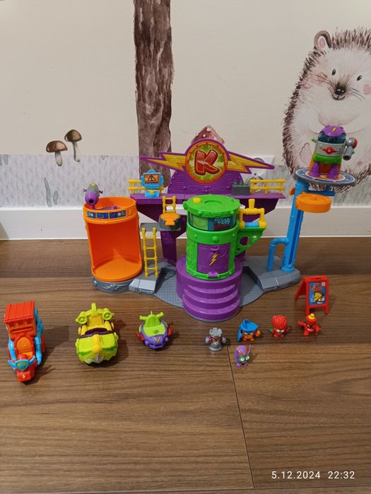 Baza Profesora K Super Zings Super Things pojazdy zingsy