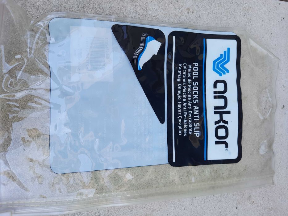 Meias para piscina antiderrapante