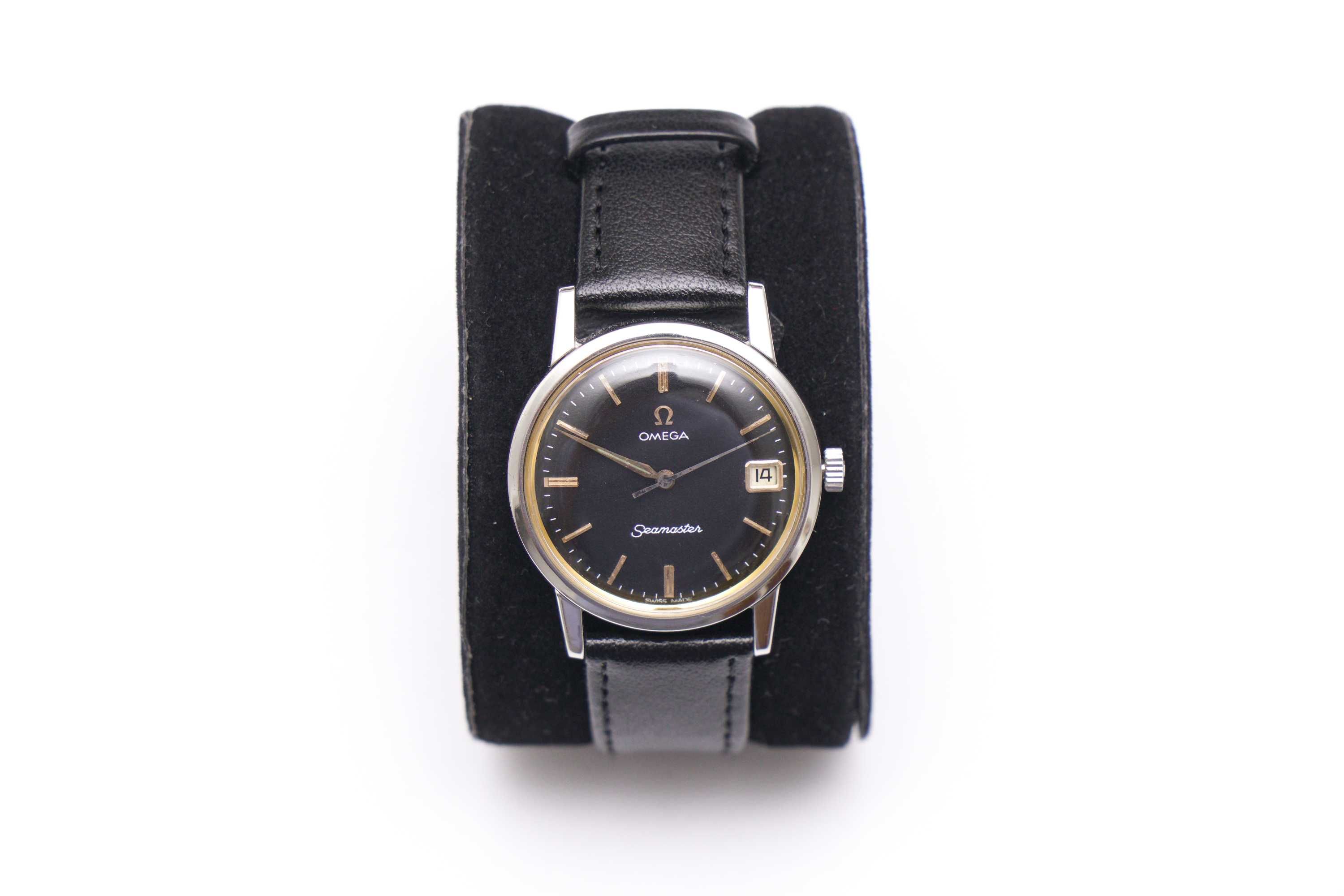 Omega Seamaster Date Calendar - Black Dial / Mostrador preto - 1961