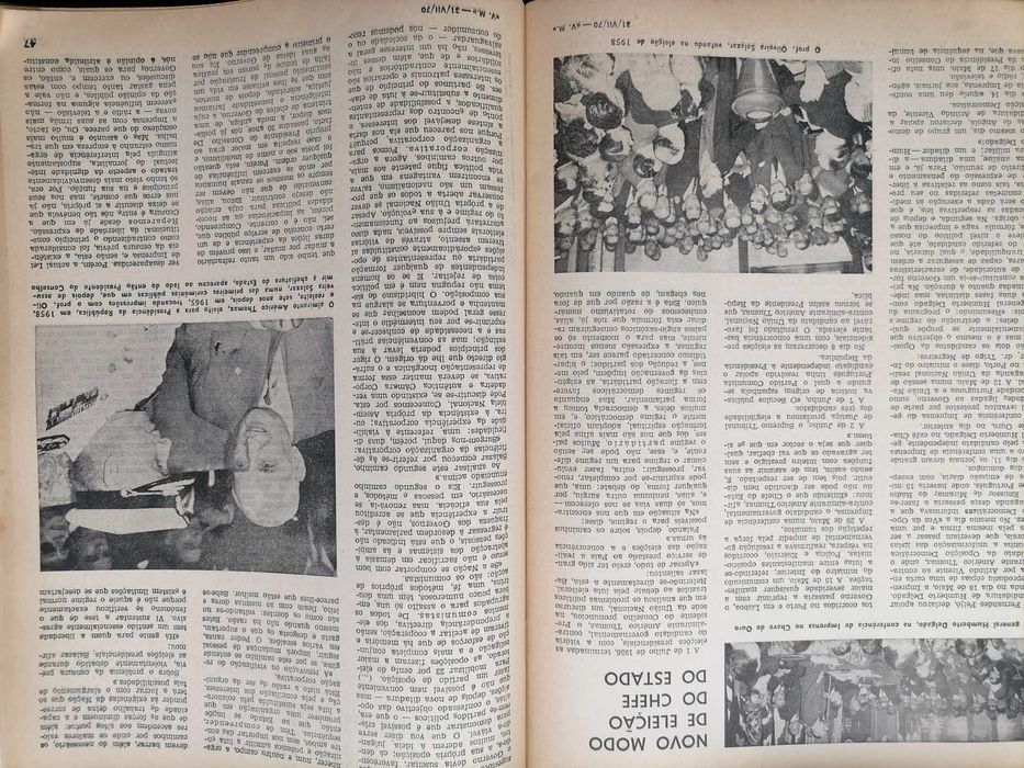 SALAZAR Edição ESPECIAL 1970 Um Homem e Uma Época 66 Páginas