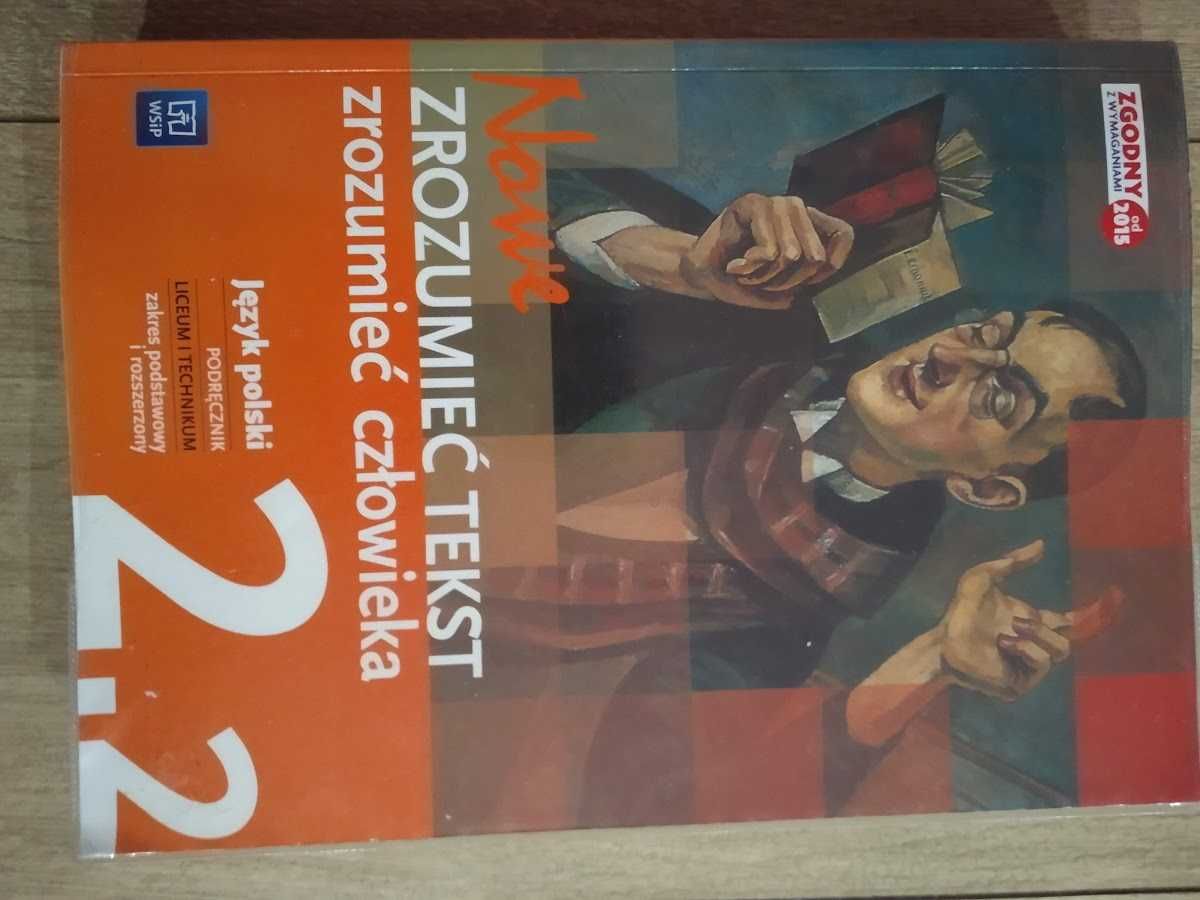 Podręcznik Zrozumieć tekst zrozumieć człowieka 2.2 wydawnictwo WSIP