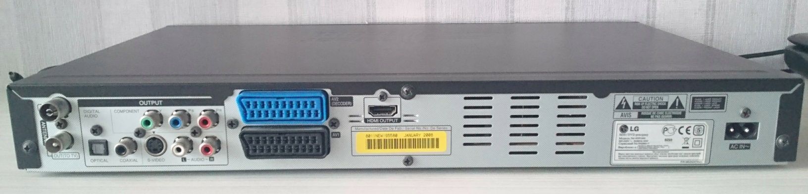 LG HDD/DVD Recorder HDR 1000