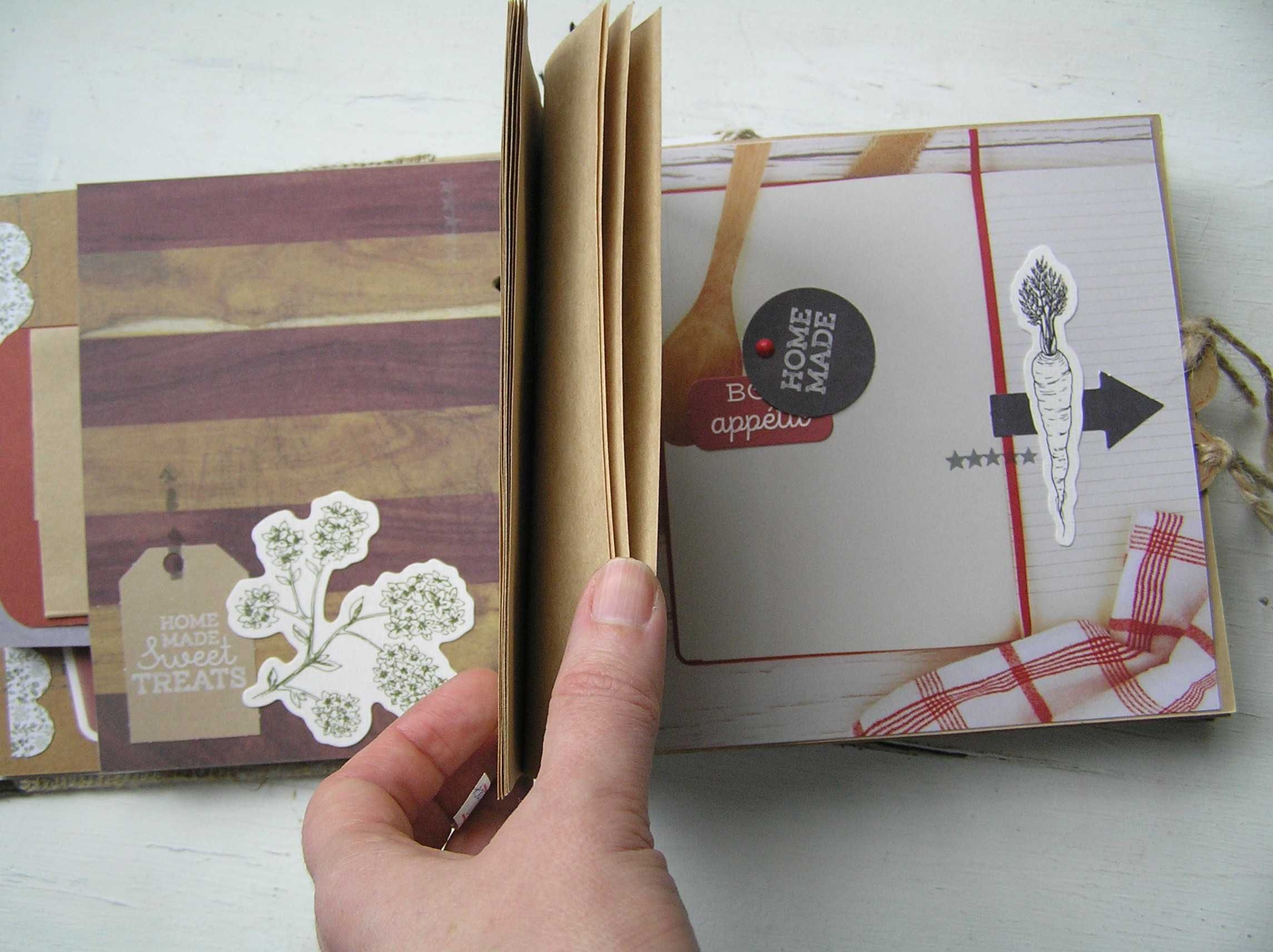 Кулинарная книга ручной работы