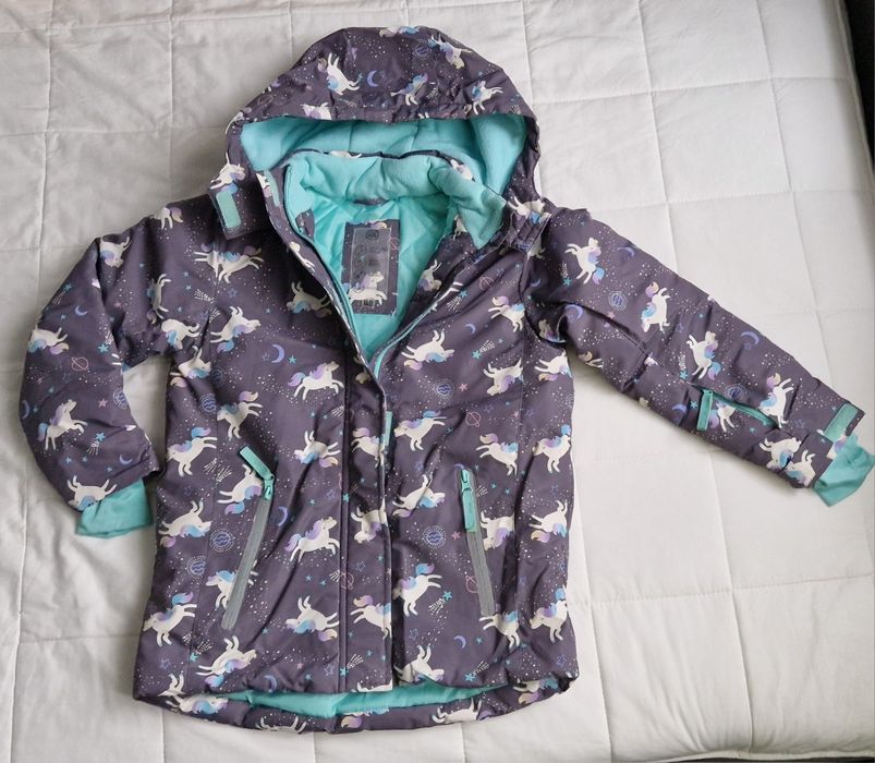 Kurtka narciarska cool club jednorożce 140