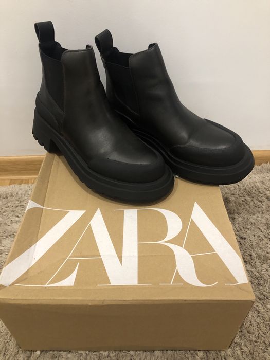 Шкіряні черевики ZARA 36р. (22,5см устілка)
