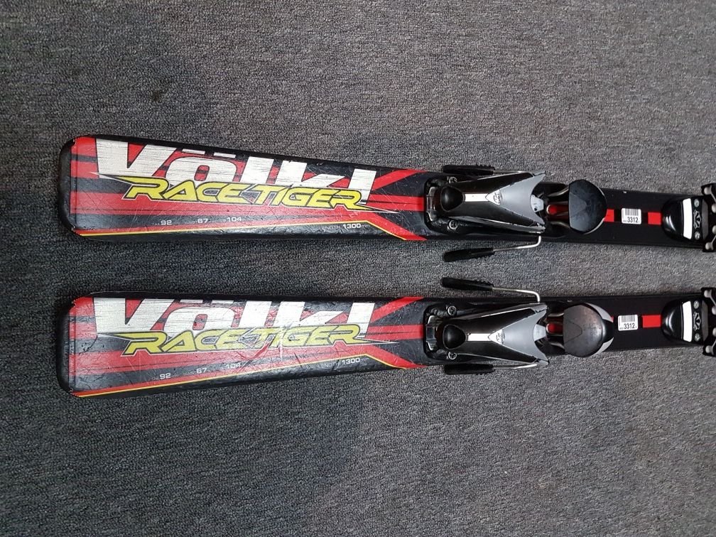 Narty volkl racetiger 130 cm po serwisie wysyłka