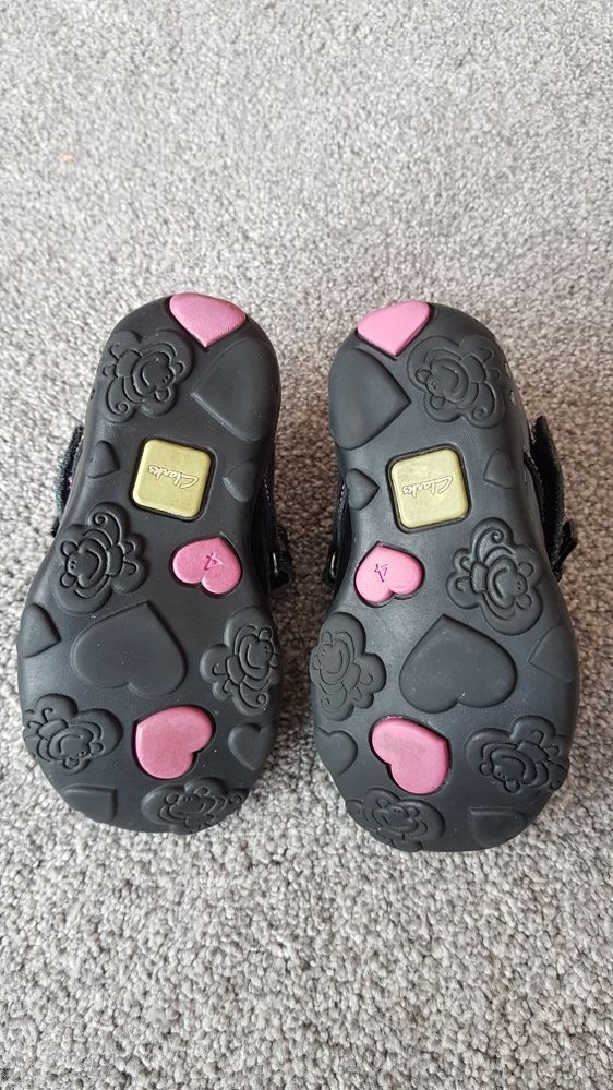 Clarks buciki lakierki j.nowe r.20/21 - 4G, 13,5cm