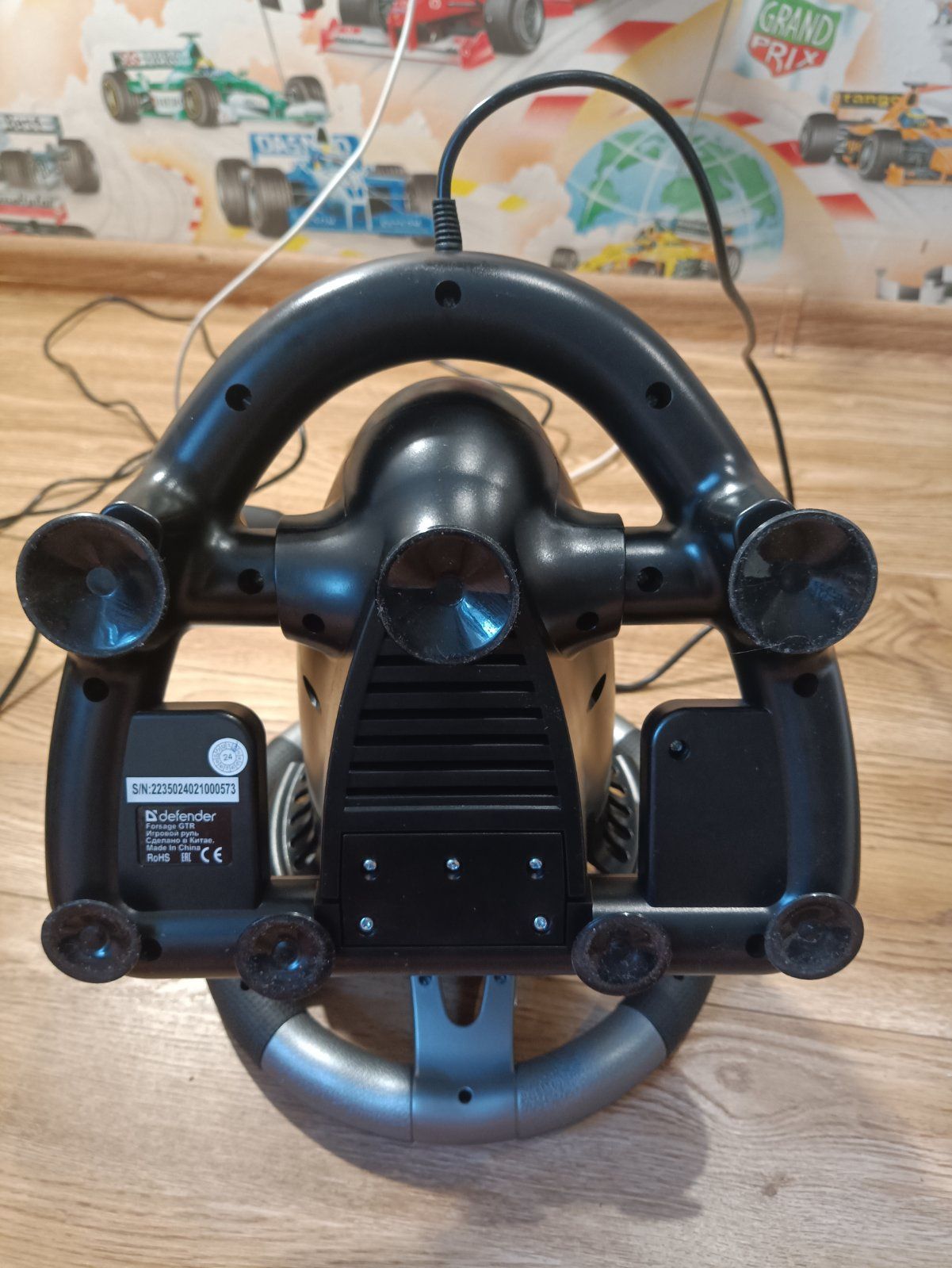 Ігровий руль для пк Defender Forsage GTR
