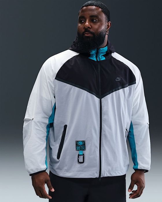 Мужская ветровка Nike Tech Fleece Woven Windrunner Full-Zip Jacket