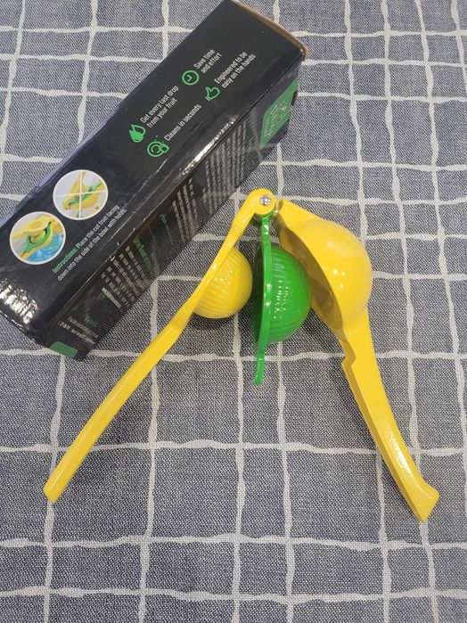ручний прес для цитрусових Zulay Metal 2-In-1 Lemon Lime Squeezer