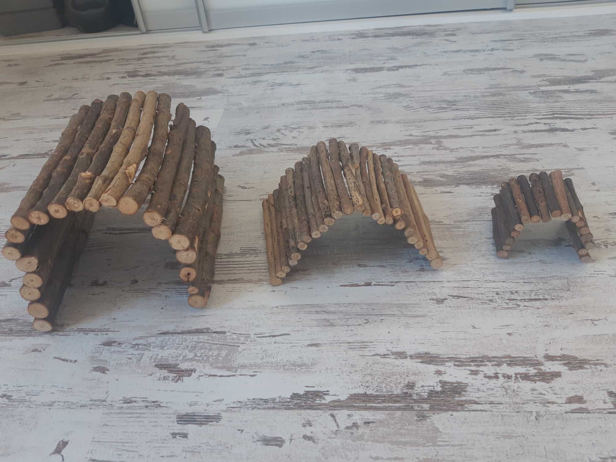 drewniany mostek dla chomika / myszki / szczura