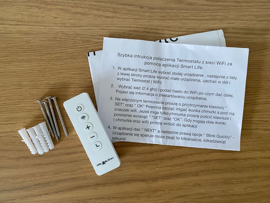 Grzejnik podczerwień Eindhoven 350W Kril & Blohm WiFi