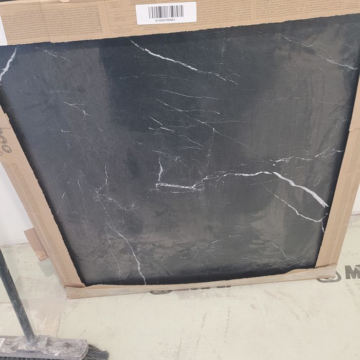 Płytki marmo marocco black rect. Matowa 80x80