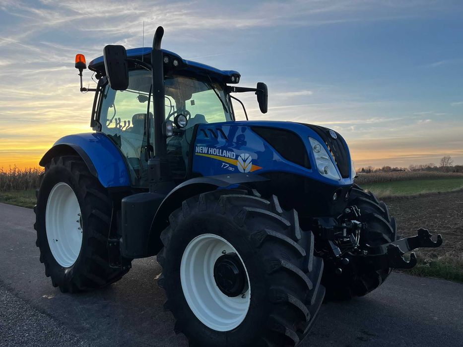 New Holland T7.190 Przedni TUZ 2016 Rok Range Command Pneumatyka Puma