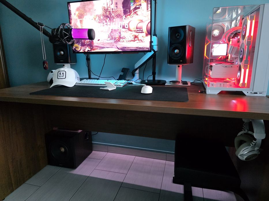 Komputer do streaming stanowisko