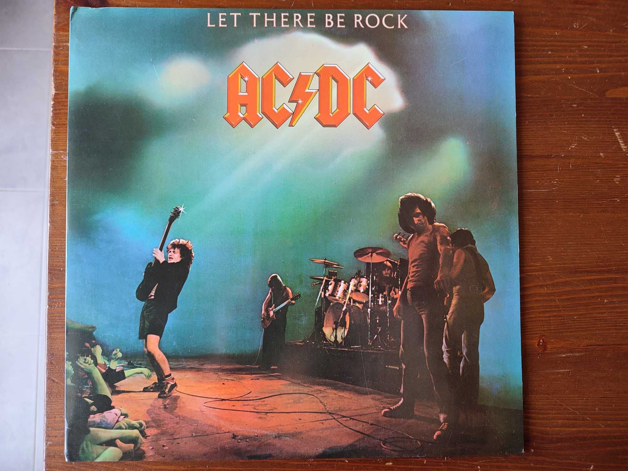 AC/DC Let There Be Rock Edição Original 1977 PT Impecável!