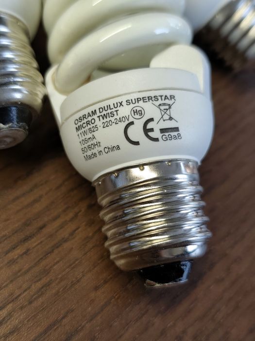 Zestaw 3 razy żarówka energooszczędna Osram Dulux Twist 11 w E27