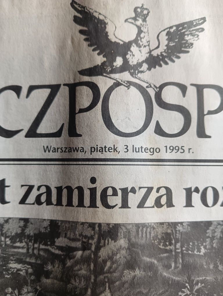 Gazeta Rzeczypospolita 1995 PRL