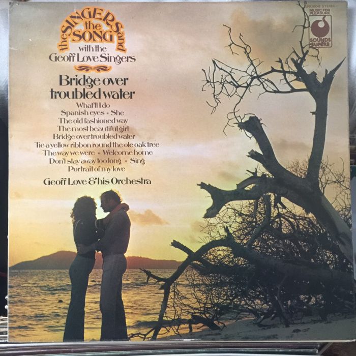 Vinil Geoff love singers -bridge over trouble water 1974
