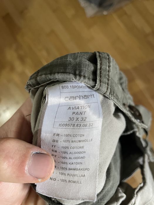 штани carhartt хакі