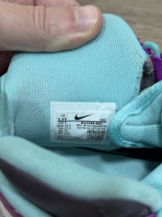 Nike air force 1 highness gs black bq3598-002