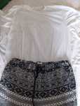 Conjunto calca oysho e t-shirt branca M
Para praia ou casa