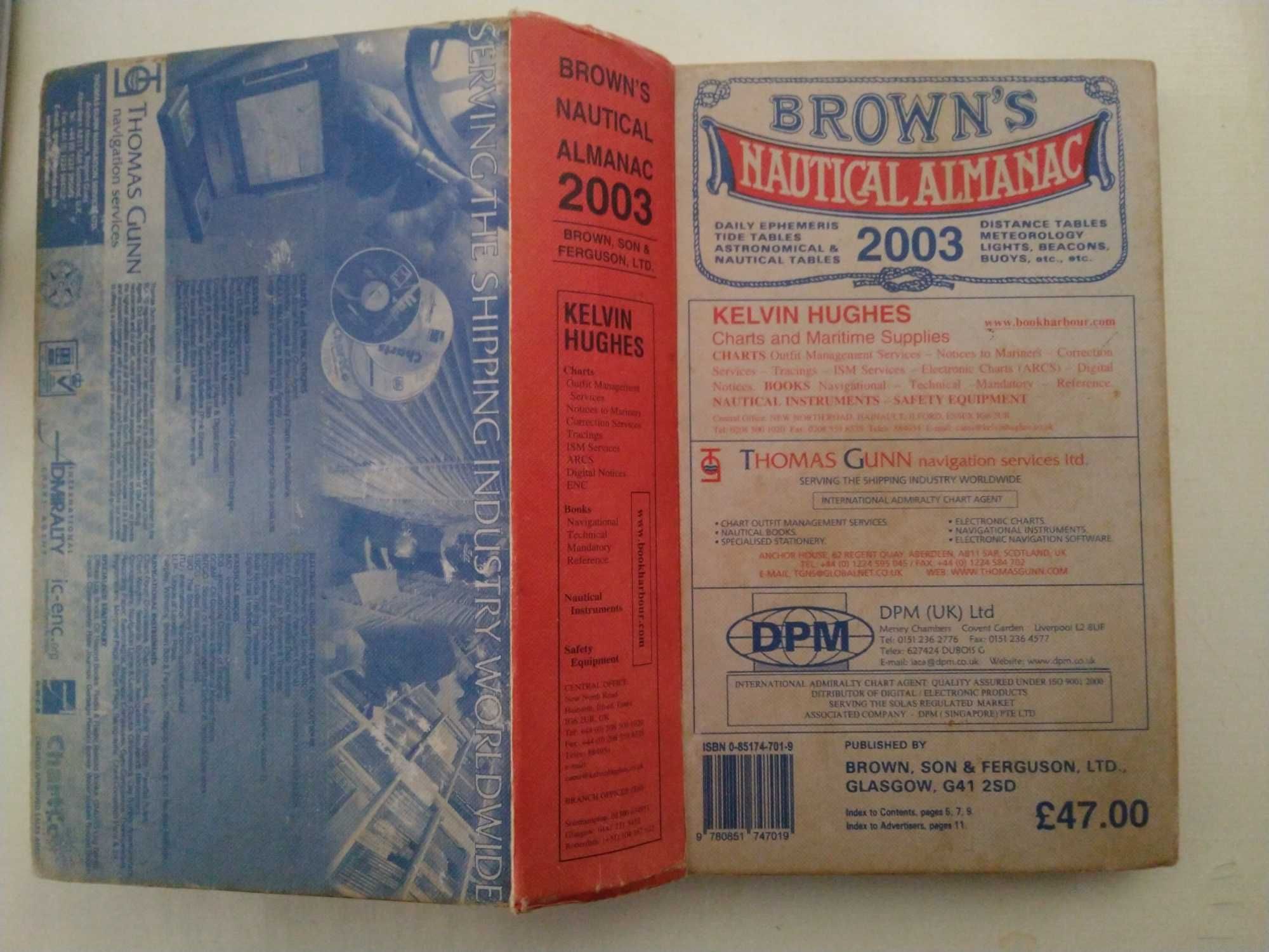 Brown's Nautical Almanac 2003