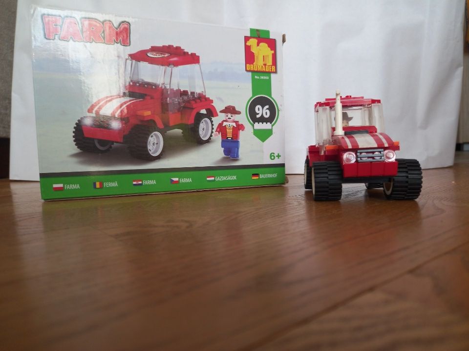 Klocki DROMADER traktor jak prawdziwy