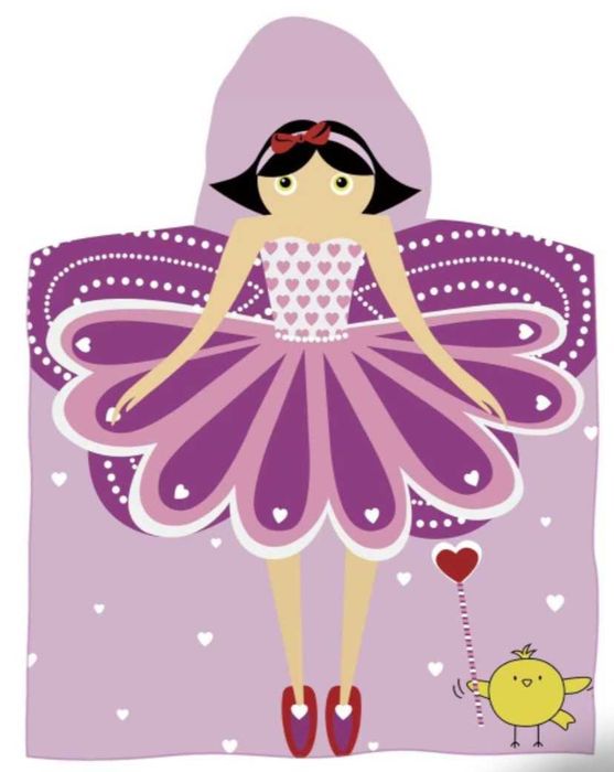 Miękki i chłonny ręcznik z kapturkiem dla dzieci – szybkoschnący