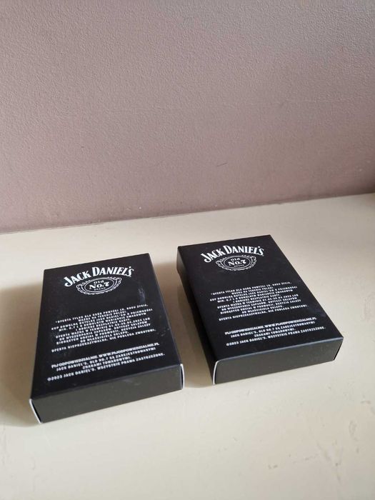 Karty Jack Daniel's Metalowy Etui - Nowe