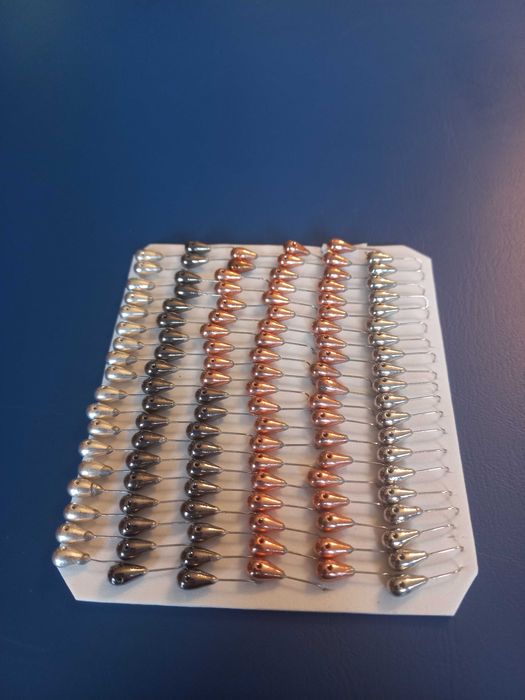 Mormyszka wolframowa łezka lusterko fi 4.6