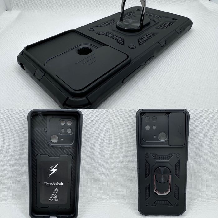 Противоударный чехол для Xiaomi Redmi 10c Poco C40 магнит и все другие