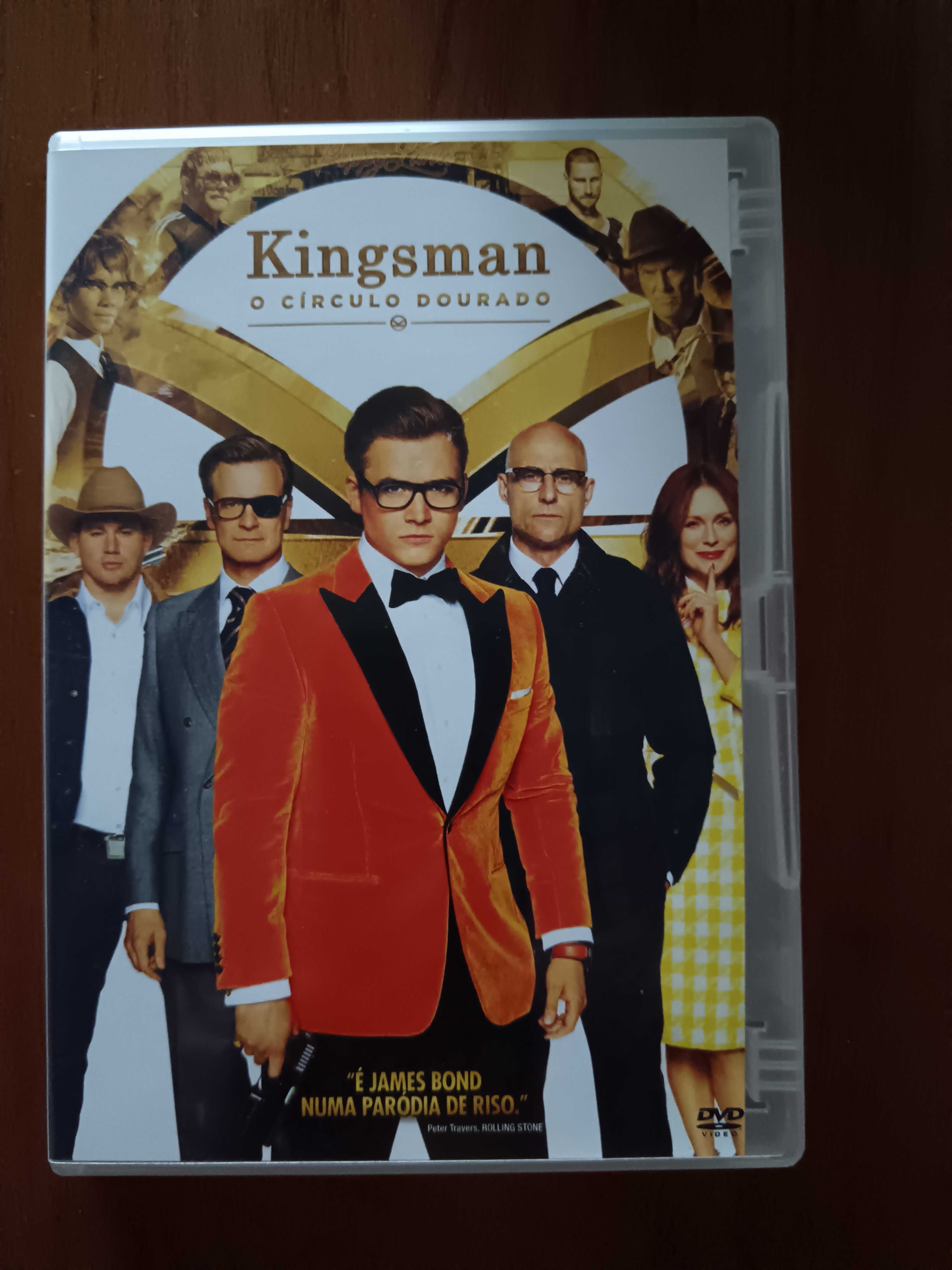 filme dvd original - kingsman - o circulo dourado