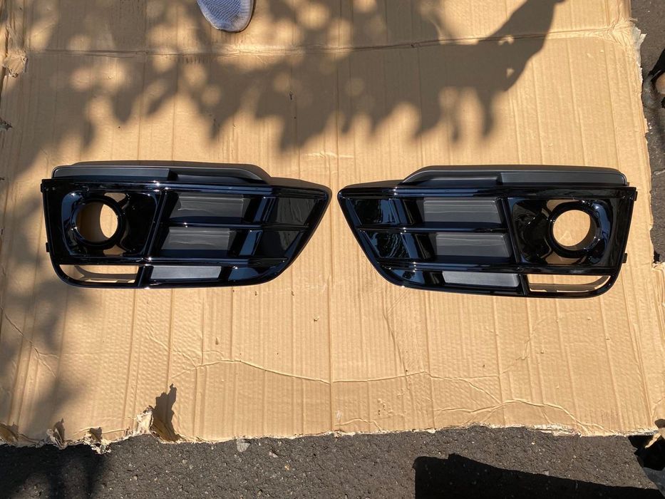 Решітка в бампер Audi Q5 s-line 2017 2018 2019 2020 Решетка ауди ауді