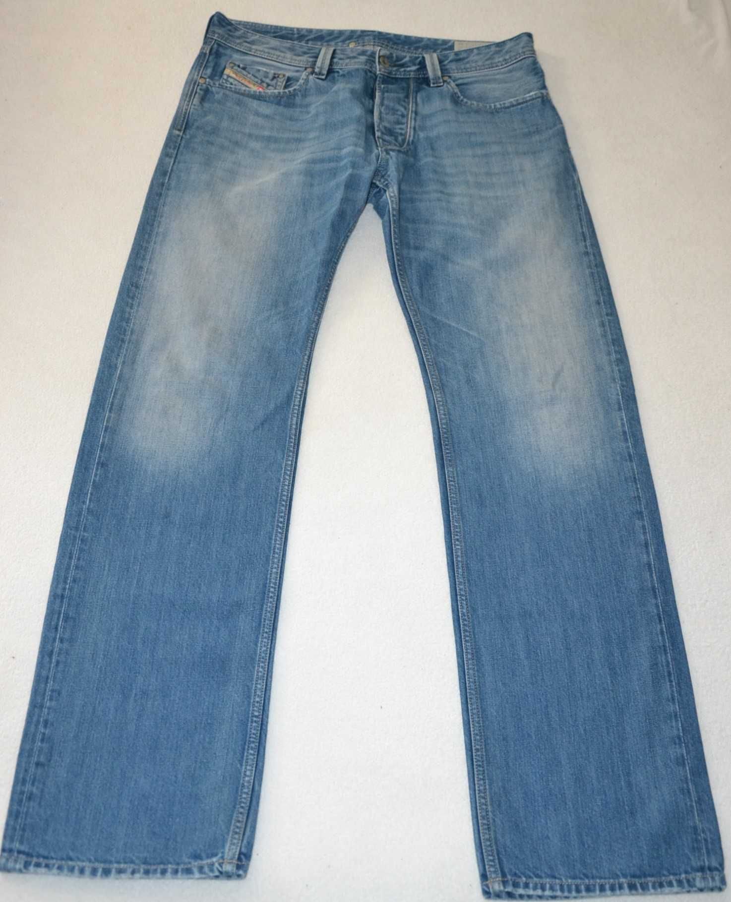 DIESEL Jeans Larkee Spodnie Męskie W32 L34 Dżinsy Oryginalne Bawełna