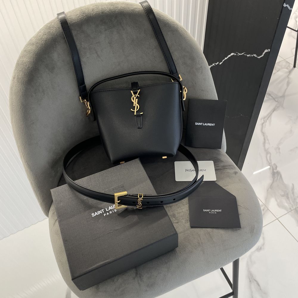 Сумка ysl лоран кожа saint laurent