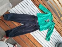 Komplet ubranka Dres welurowy roz. 74-80